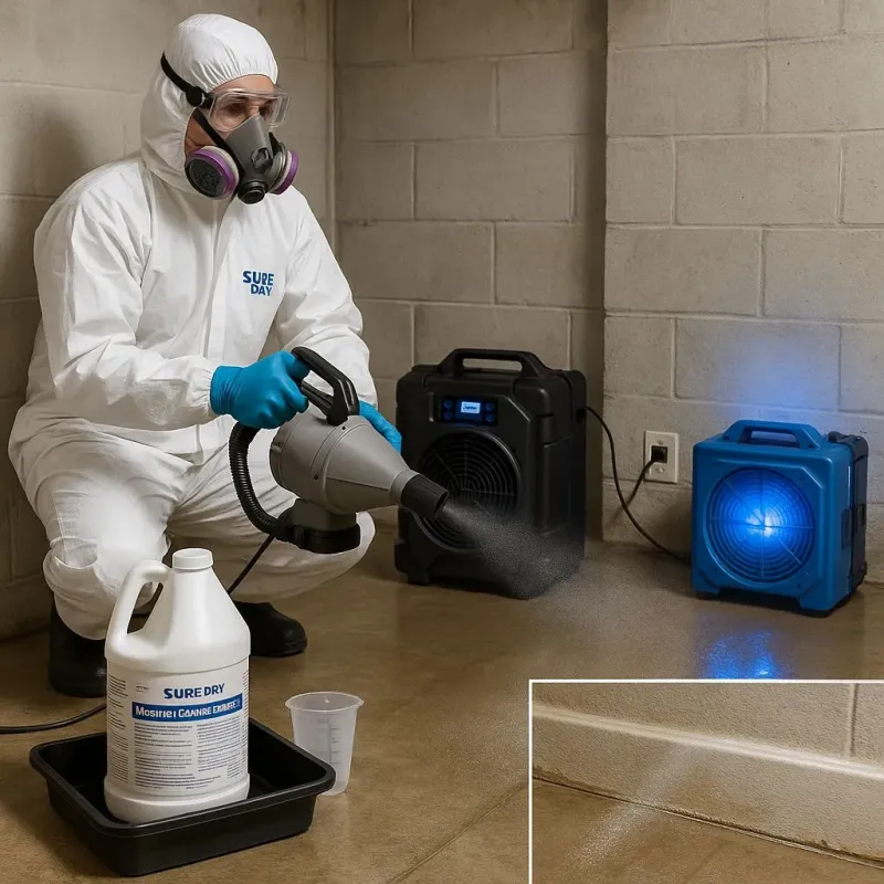 Sanitization and Odor Removal process in North Gates, NY