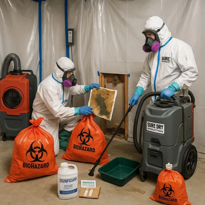 Contaminated Water Handling Protocols process in North Gates, NY